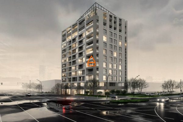 Teren intravilan – 2650 mp – Apart Hotel ( 2S+P+M+11E ) – A C – bd. T Vladimirescu